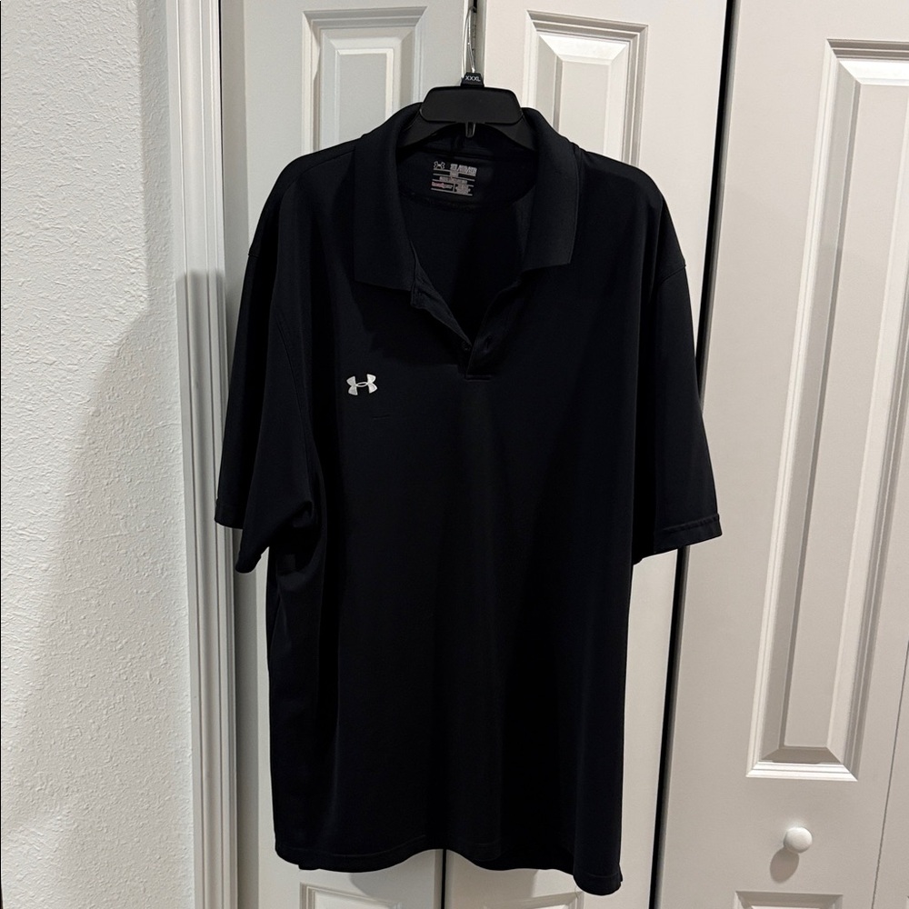 Under Armour Men's Classic Black Polo